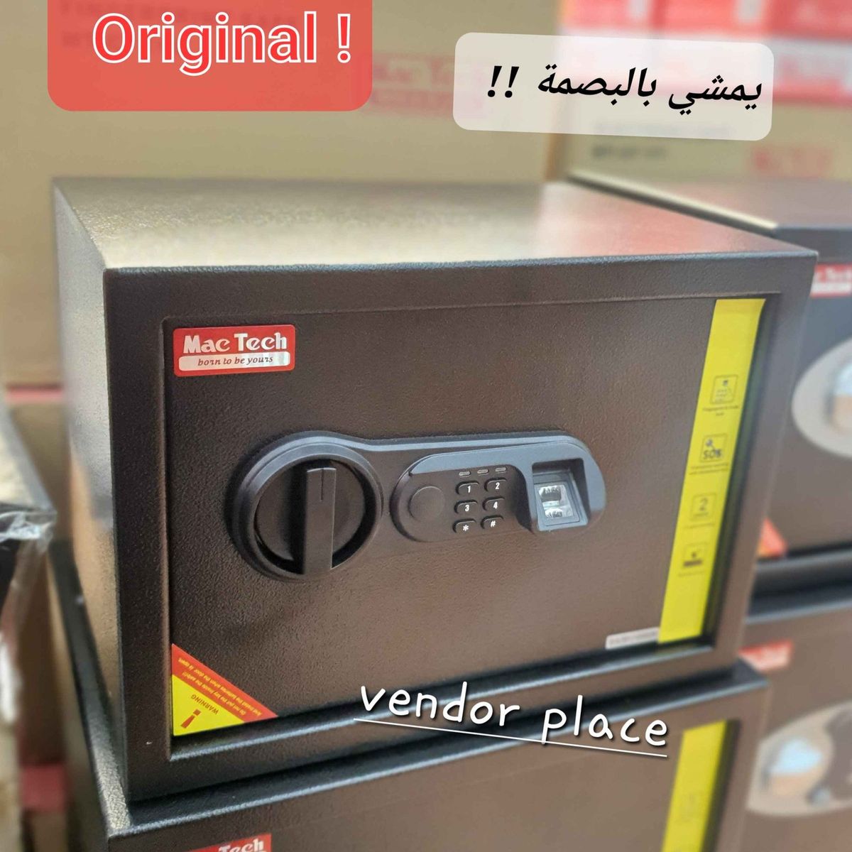 Coffre fort Mac Tech empreinte mtb1 original