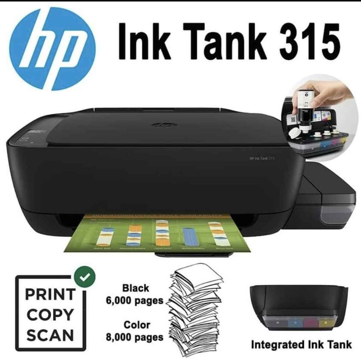 Imprimante HP tank315