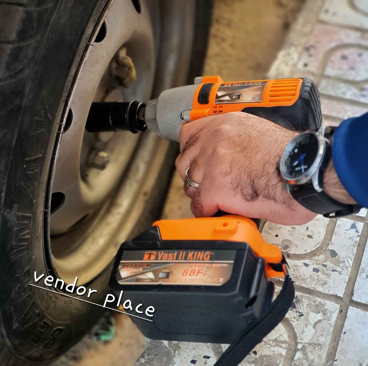 Bouloneuse vast ll king 88V