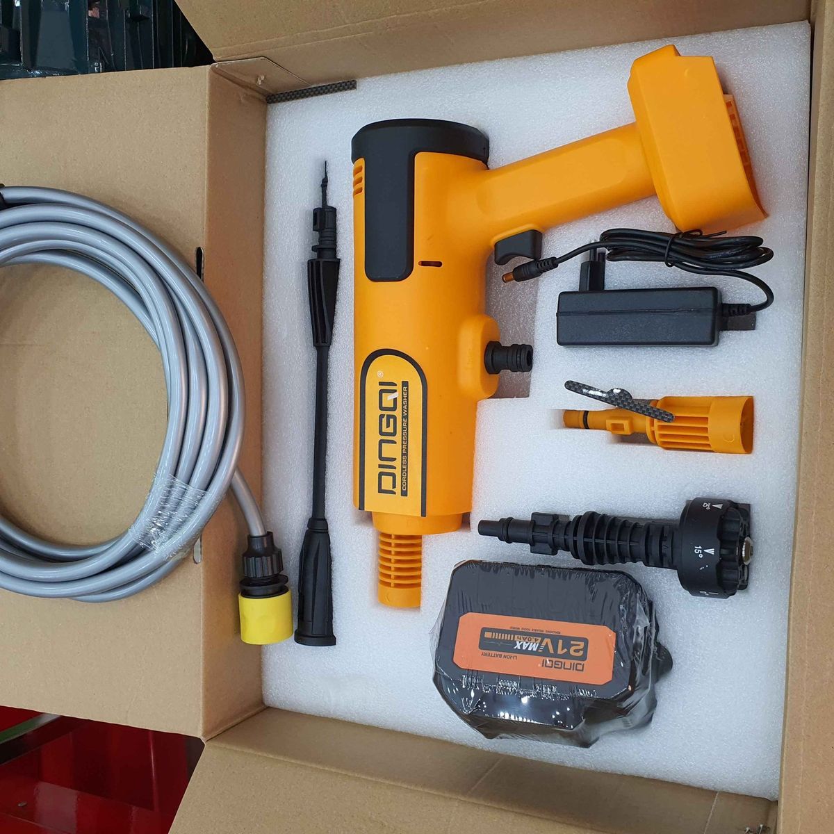 Nettyoeur à batterie dingqi 21V