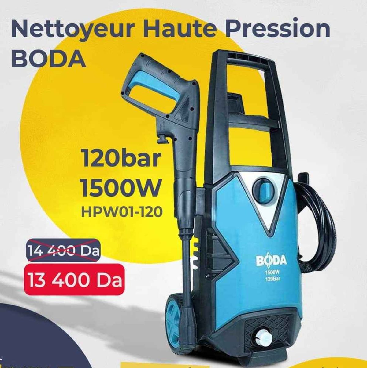 Nettoyeur aute pression Boda 120bar/1500W