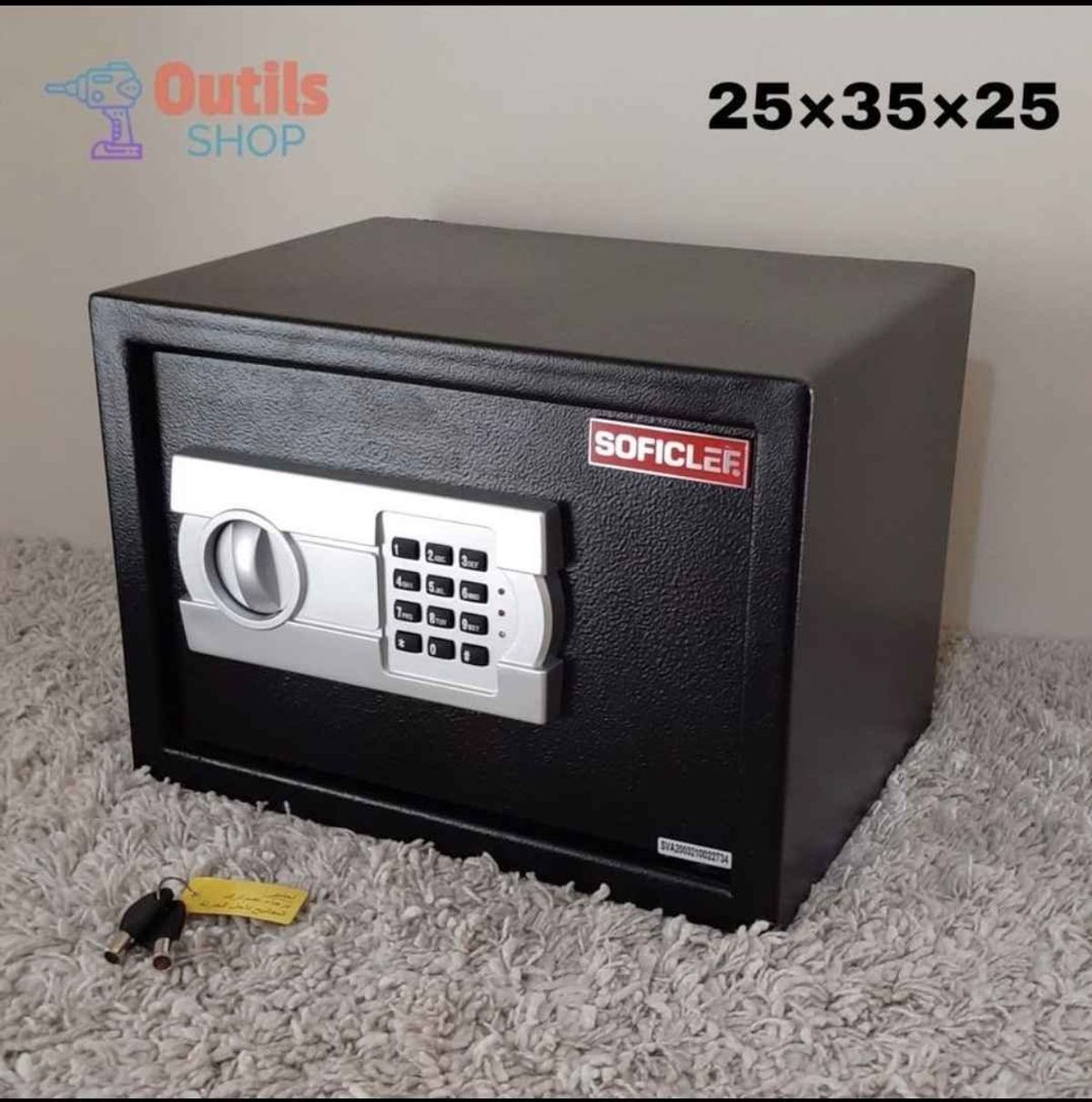 Coffre fort Soficlef dcr25/16L