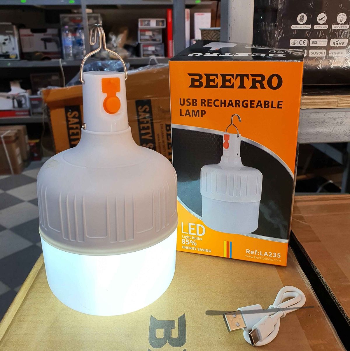 Lamp usb rechargeable BEETRO GM LA235