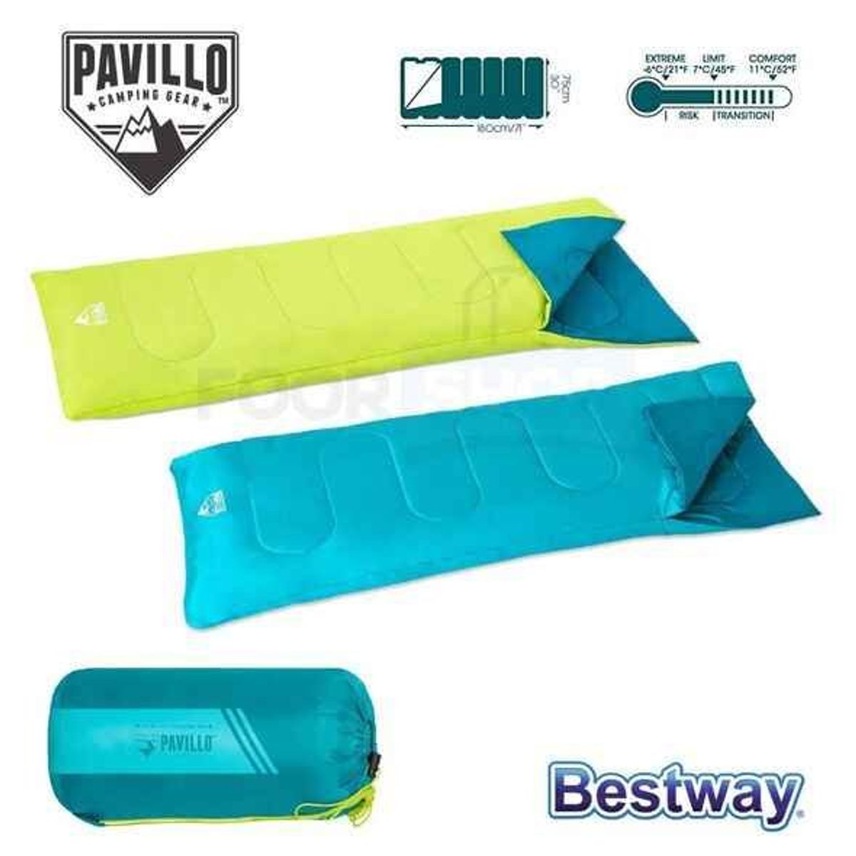 Pavillo sac de couchage bestway 68099