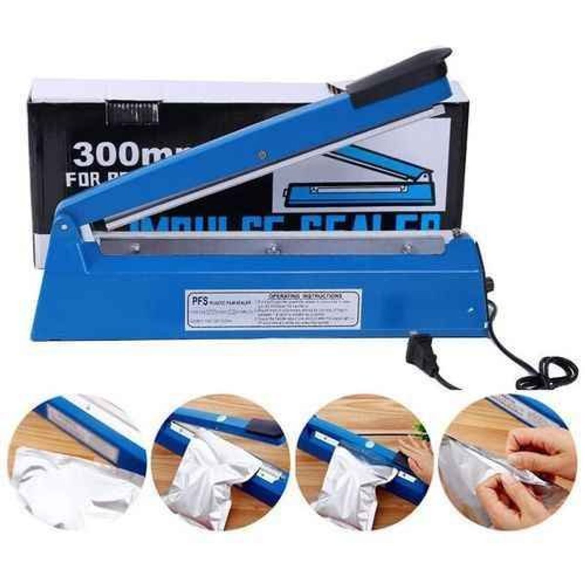 Soudeuse 300mm de sac plastique