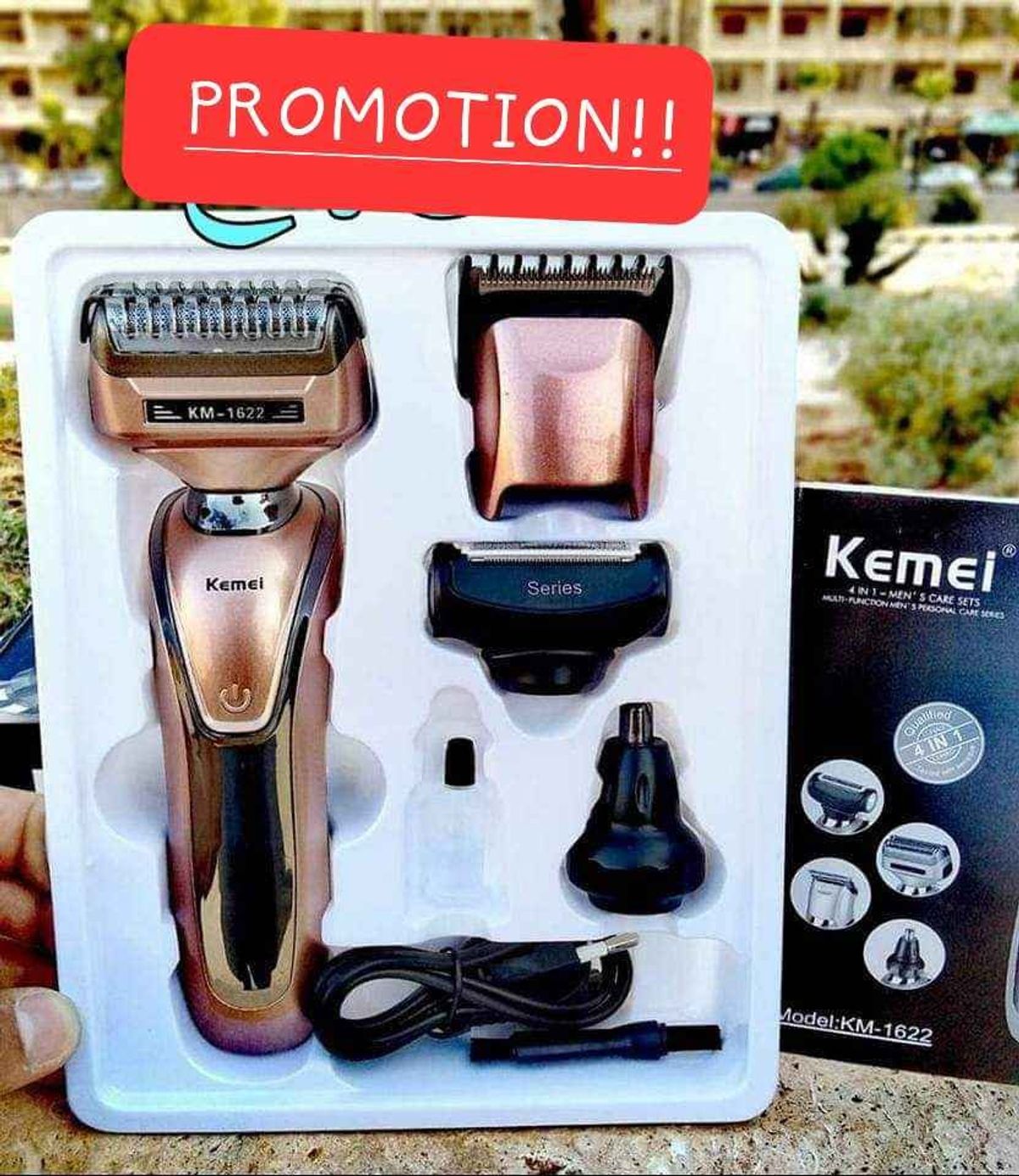 Tendeuse original 4in1 KEMEI 1622