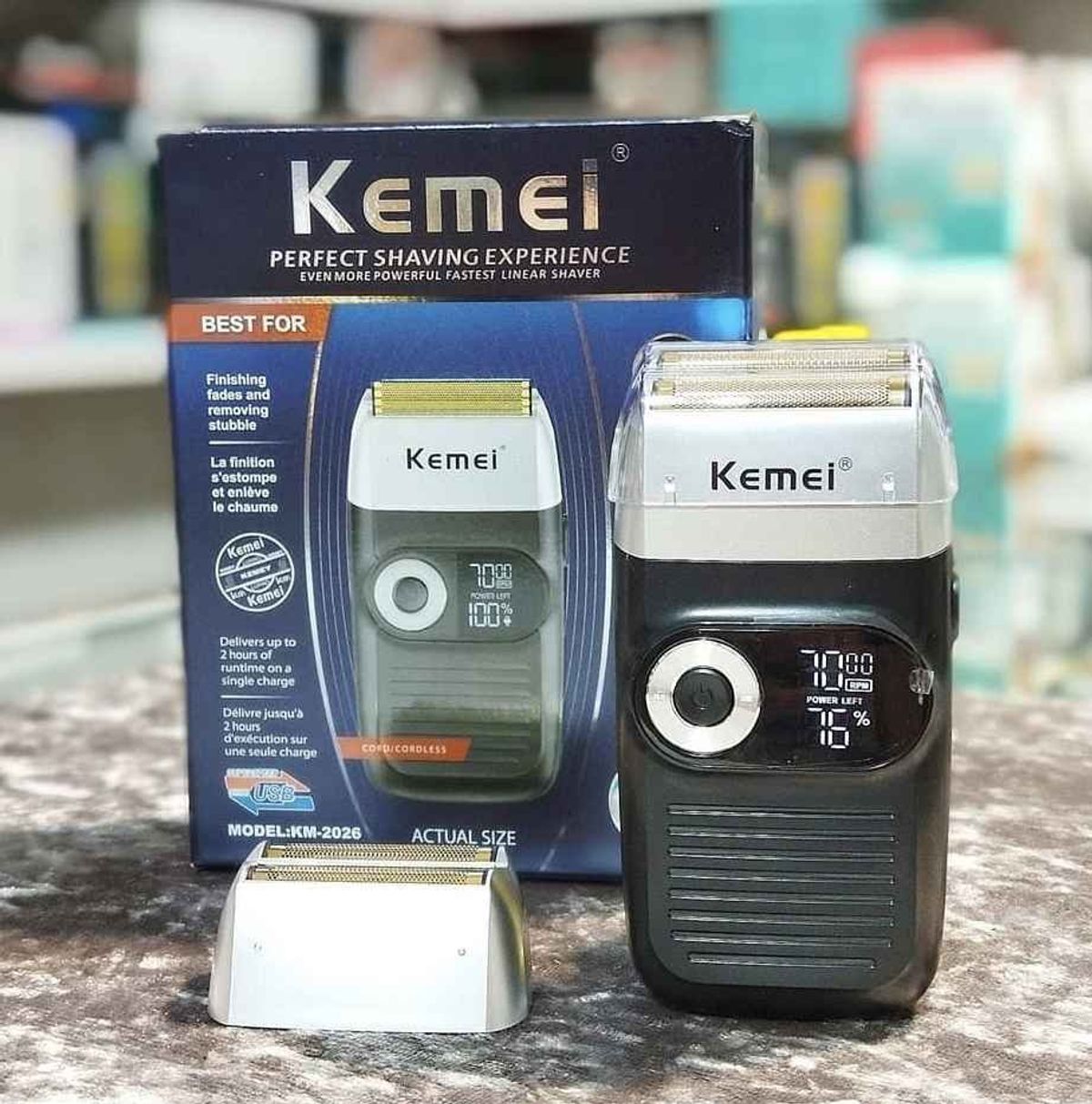 Rasoir electrique KEMEI 2026 original